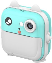 Drukarka etykiet Wozinsky Mini drukarka termiczna WDT-02 z aparatem kamerą dla dzieci - niebieska Mini drukarka termiczna WDT-02 z aparatem kamerą dla dzieci - niebieska