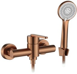 Bateria prysznicowa Rea Bateria prysznicowa Ontario Miedź Szczotkowana