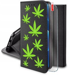 Etui do Xiaomi 14T MAGNET WZORY CASE + SZKŁO 9H