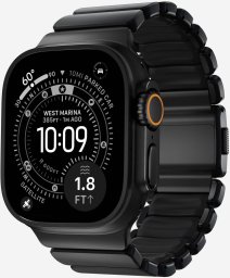 Nomad Stratos Band Black Titanium Black FKM AW 45/46/49mm