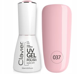 Realac CLAVIER_Nailsology Gel Polish hybrydowy lakier 037 Bubble Gum 8ml
