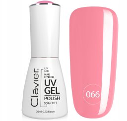 Realac CLAVIER_Nailsology Gel Polish hybrydowy lakier 066 Fizzy Pink Love 8ml