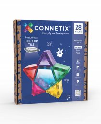 CONNETIX Light Star Pack - lampka led klocki magnetyczne 28el. 3+