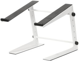 Adam Hall SLT001EW Laptop stand, White, Steel, 225 mm, 250 mm, 340 mm