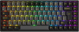 Klawiatura Akko AKKO Black & Gold 3084B Plus Gaming klawiatura, RGB – V3 Cream Blue Pro Switches, ISO DE, czarny & złoty