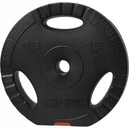 Gorilla Sports Obciążenie z uchwytami 15 kg, 30 mm