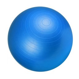 Gorilla Sports 65 cm Niebieska Piłka Gimnastyczna