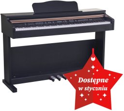 Mielczewski Pianino cyfrowe CAPRICE czarne one size