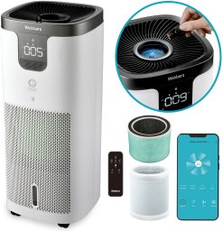 Oczyszczacz powietrza Webber APEH11003 WIFI HEPA 12 UV Jonizator Nawilżacz