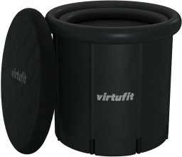 Virtufit Wanna lodowa XXL - 375 litrów - antracyt - z akcesoriami (VF13078)