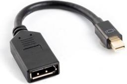 Adapter AV Lanberg DisplayPort Mini - DisplayPort czarny (AD-0003-BK)