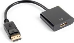 Adapter AV Lanberg DisplayPort - HDMI czarny (AD-0009-BK)