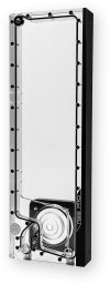 Stealkey Customs SC ResPro 360 D5/DDC D-RGB zbiornik wyrównawczy, Acryl - transparent, 360mm