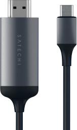 Kabel USB Satechi USB-C - 1.8 m Czarny (ST-CHDMIM)