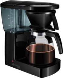 Melitta Excellent Grande, Drip coffee maker, 1.6 L, Ground coffee, 1155 W, Black