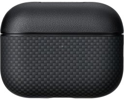 Pitaka Aramid Fiber Magnetic Case, Black/Grey - AirPods Pro 3