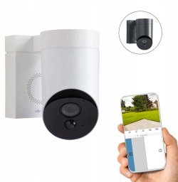 SOMFY Kamera V2 Biały Zewnętrzna, Wi-Fi