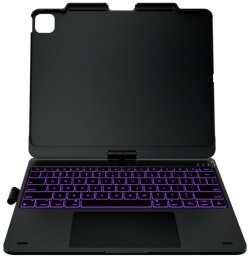 Etui Typecase Flexbook Touch z klawiaturą do iPad Air 13" 2024/2025 czarny