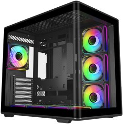 Obudowa Cooler Master Elite 600 Curved czarna (E600-KGNN-S02)