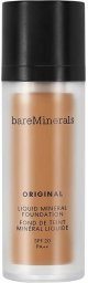 BareMinerals, Original Liquid Mineral, Luminous, Liquid Foundation, 18, Medium Tan, SPF 20, 30 ml For Women