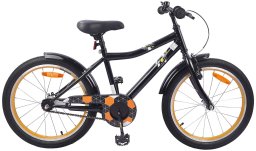 vidaXL Rower Dziecięcy 20 Cali dla dzieci w wieku 6-11 lat Czarny