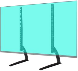 Uchwyt do telewizora 32"-75", podstawka monitora, do 50kg, VESA, regulacja