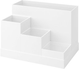 IKEA TJENA ORGANIZER NA BIURKO BIAŁY 5 PUDEŁEK