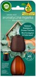 Air Wick Air Wick Aroma Mist Mgiełka z olejkami zapas Niebieski Eukaliptus & Drzewo Cedrowe 20ml
