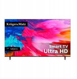 Telewizor Kruger&Matz 50" UHD smart DVB-T2/S2 H.265 Hevc VIDAA