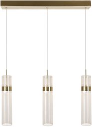 Zwisająca lampa Ambiente LP-1510/3L GD LED 18W 3000-6000K na listwie złota