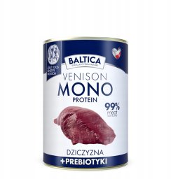 Baltica BALTICA NUTRACEUTIC Venison 99% & prebiotics 400g 400g