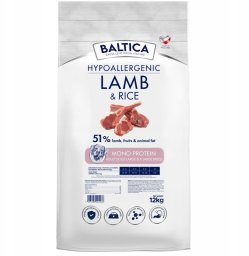 BALTICA NUTRACEUTIC Hypoallergenic Lamb & Rice L / XL   12kg