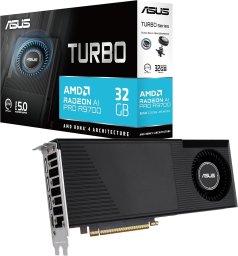 Karta graficzna Asus Turbo Radeon AI PRO R9700 32GB GDDR6 (TURBO-AI-PRO-R9700-32G)