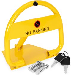 Blokada parkingowa składana żelazna