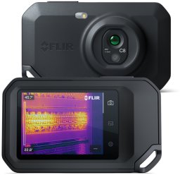 FLIR KOMPAKTOWA KAMERA TERMOWIZYJNA 320X240 MSX, -20C DO 450C, WI-FI, IGNITE CLOUD C8