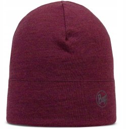Buff Czapka BUFF MERINO MIDWEIGHT BEANIE MELANGE TIBETAN RED