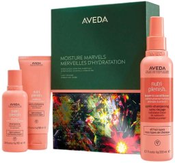 Aveda Nutriplenish zestaw szampon do włosów 100ml + odżywka do włosów 100ml + odżywka bez spłukiwania 200ml