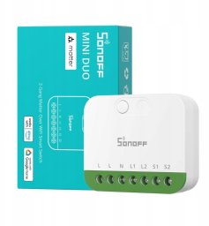 Sonoff Dwukanałowy mini przełącznik Sonoff MINI-2GS Matter