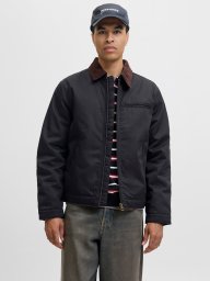 Jack&Jones kurtka pilotka JORNORREBRO WORKER JACKET 12282903 BLACK/CORDUROY C S