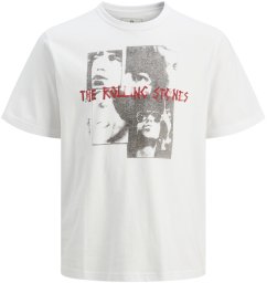 Jack&Jones T-shirt Rolling Stones JPRBLUSTONES SS TEE 12284292 WHITE XL