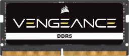 Pamięć do laptopa Corsair Vengeance, SODIMM, DDR5, 24 GB, 4800 MHz, CL40 (CMSX24GX5M1A4800C40)