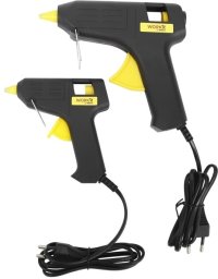 Pistolet do kleju Work-it WORK It® zestaw pistoletów do kleju 10 W og 50 W z 2×10 wkładami klejowymi