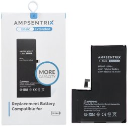 AmpSentrix Basic bateria do iPhone 15 Pro Max (zwiększona pojemność)