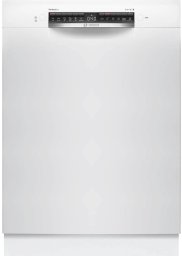 Bosch Series 6 SMU6ZCW10S Undercounter Dishwasher with PerfectDry / Zeolith - White