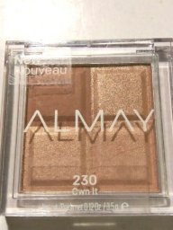 Almay, Shadow Quad, Eyeshadow Palette, 230, Own It, 4 Shades, 3.5 g For Women