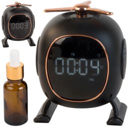 Głośnik bluetooth z aromaterapią budzik lampka nocna zapachowa led timer