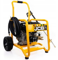 JCB Myjka Wysokociśnieniowa Spalinowa Do Garażu 276 bar 15 l/min Zestaw Dysze Wąż Kostka Profesjonalna