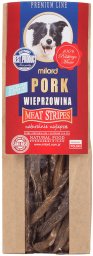 Milord Przysmak dla psa wieprzowina paski 80 g