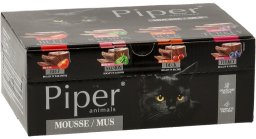 Mokra karma dla kota Piper Animals Mus mix smaków 12 x 85 g
