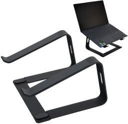 Statyw pod laptop Stand LSR2 czarny Hardman one size